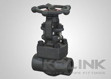एपीआई 602 फोल्डेड स्टील गेट वाल्व सॉकेट वेल्ड 1/2-2 इंच ए105