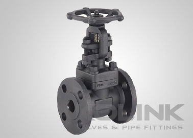 फोल्ड स्टील गेट वाल्व फ्लैंग्ड एंड A105 F304 F316 क्लास 150-2500