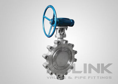 ट्रिपल एक्सेंट्रिक लगड बटरफ्लाई वाल्व मेटल सीटेड DN50-DN1200