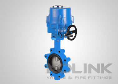विद्युत संचालित तितली वाल्व DN50-DN1200 वर्ग 150 PN16