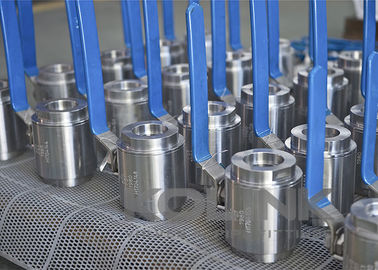 फोल्डेड स्टील बॉल वाल्व F304 F316 स्टेनलेस स्टील 2-48 इंच