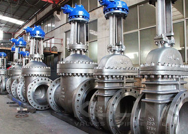 स्टेनलेस स्टील या कार्बन स्टील में 24-48 इंच उच्च दबाव गेट वाल्व