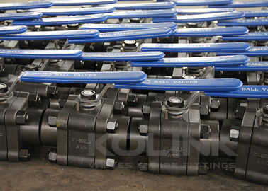 2pc फोल्ड स्टील बॉल वाल्व, सॉकेट वेल्डेड / एनपीटी एंड, CL150-1500 A105 F304