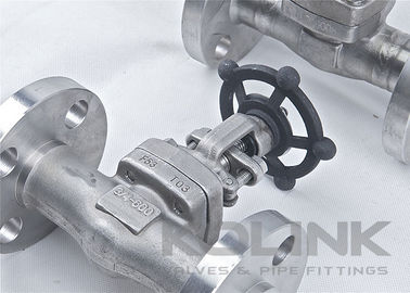 फोल्ड स्टील गेट वाल्व इंटीग्रल फ्लैंग स्टेनलेस स्टील F304 F316 CL150-2500