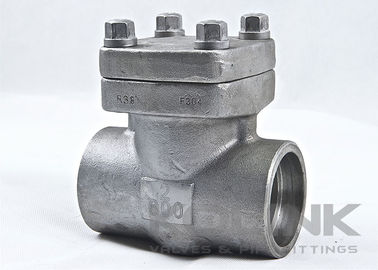 फोल्ड स्टील स्विंग चेक वाल्व SW एंड क्लास 800 - 2500 A105 F11 F22 F304 F316